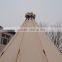 Canvas Fabric and Steel Tubes Pole Material Teepee Indian Tents