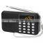 new fashionable mini compact digital radio with speaker