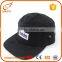 Custom blank corduroy flat brim label wool snapback cap