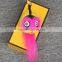 New Arrival Mink Fur Monster Owl Bugs Pom Pom Doll Ball Key Ring/ Keychain /Bag Charm/ car pendant
