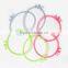 Lovely candy colors bow tie elastic ponytail holder hair tie