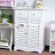 modern wood shoe cabinet with blind door