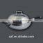 34CM Hot selling chinese wok with AL handle wok