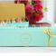 New luxury cardboard printed macaron box , colorful paper food packaging, macaron packaging box