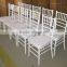 White Washed Chivari Chair Used For Church Chairs