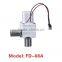 6VDC stainless steel flow control sensor sanitary water electric valves drain valve