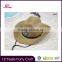 2016 New Cheap Plain Wholesale Summer Straw Cowboy Hat