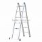3.8m full aluminum multi-function telescopic ladder