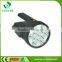 ABS material hand crank dynamo flashlight 3w led rechargeable flashlight