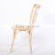 Limewash Color style cross back dining chairs