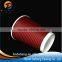 4, 8, 12, 16 oz professional ripple wall paper cup with black lid