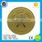 Promotional souvenir custom made antique gold coin