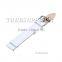 White Bull Leather Watch Band Strap Wrist Replacement for Apple Watch
