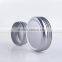 80 gram/ 100 gram Aluminum cream jar stock available aluminum can