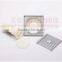 Submarine UTK50-10 Morden bathroom/kitchen brass floor drains with chrom plating