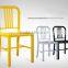 2016 Foshan shunde hot sale colorful iron bar chair