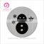 Hot selling 22mm stainless steel 316l living floating lockets plates