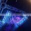 Hot selling vertical dmx 3D LED tube laser tube for nightbar 360view degree 3d effect