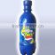 costume inflatable floating advertising bottle, cheap inflatable advertising