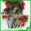 Artificial rose flower hanging flower for home decoration