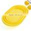 Creative Telescopic Foldable Silicone Food Container Bowl With Cutlery Microwave Oven