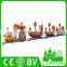 Commercial Electric Ride On Train Funfair Mini Train For Kids