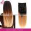 top quality style full head clip in braided extensions hair