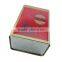 Custom rectangualr wine metal tin/tin can/ tin box