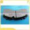 Ceramic friction plate brake pad