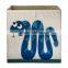 Stylish Peacock Storage Box,Fabric Foldable Box With Felt Embroidered