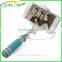 portable 3.5mm wired mini selfie stick with all in one