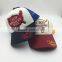 wholesale customize 100% cotton embroidery patch trucker cap and hat