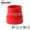 high grade red 76mm to 51mm automotive straight silicone reducer rubber hose