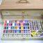 Elegant Gift item Fly Tying Tools and Materials Tackle Kit Box with drawers