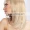 wholesale factory price blonde synthetic hair wigs for white women