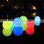 IP68 waterproof RGB colorful magnet rechargeable wireless floating led ball
