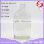 clear, top grade whiskey glass bottle