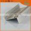 brushed aluminium frame for led display, picture frame aluminium profile