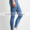Sculpted High-Rise Biker Jeans Custom Skinny Jeans
