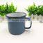 FDA Enamelware Custom Logo Printing Enamel Mug Enamel, Camping Mugs Colourful Mug Cups Wholesale