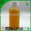 100ml round shape juice small clear plastic bottles with 28mm neck size