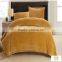 luxury and elegant solid color printed flannel fleece throw blanket