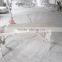 Simble counter for fast food , solid surface table top with stainless table base