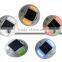 LED Factory Cat Eye Round Plastic Blue Safety Light Solar Road Stud