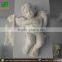 Small White Marble Wall Hanging Angel Statue