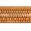 high quality and hot-sell natural bamboo wireless mechanical keyboard and mouse