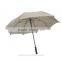 Auto open plain color golf umbrella for sale