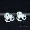 flower stud earrings for women 316L stainless steel