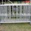 Customize Temporary Hot Dipped Galvanized Event Crowd Control Used Road Barrier,Portable Pedestrian Metal Barrier Manufacturer