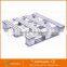 Two way entry stackable metal steel pallet